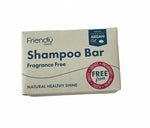Fragrance free shampoo bar
