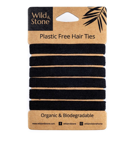 Plastic free Hair ties