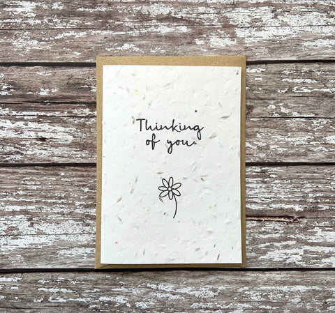 Thinking of You Plantable Card