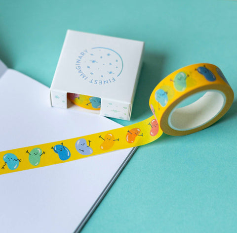 Jelly bean paper tape